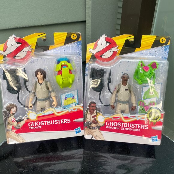 Ghostbusters Afterlife Trevor & Winston Action Figure Lot 2 Hasbro Sealed 2020. - Picture 1 of 6